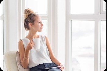 Single vrouw droomt over een relatie